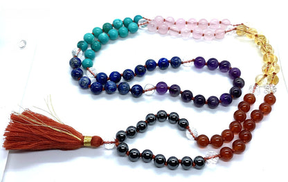 7 CHAKRA MALA NECKLACE